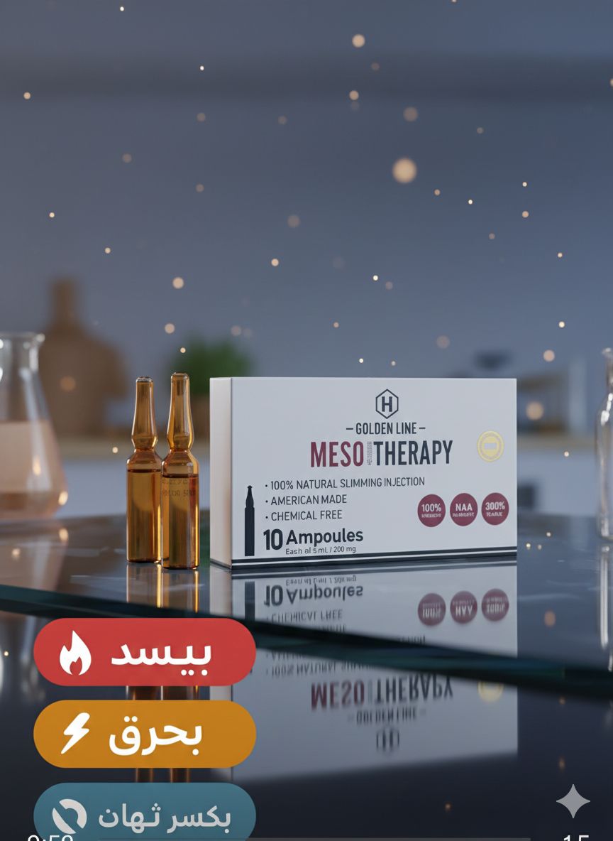 حقن التخسيس Meso Therapy